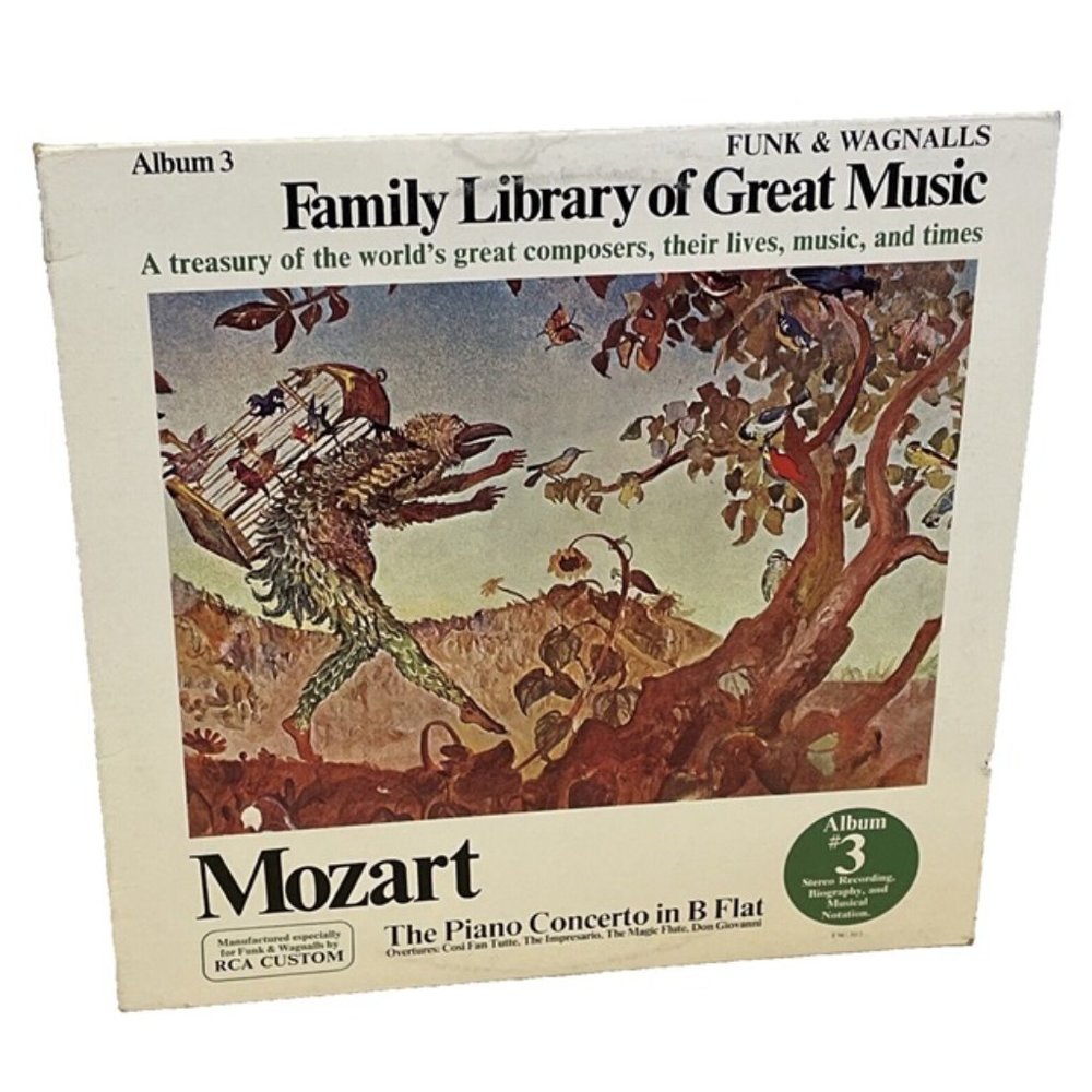 The Piano Concerto In B Flat Funk & Wagnalls Family Library Of Great Music Album